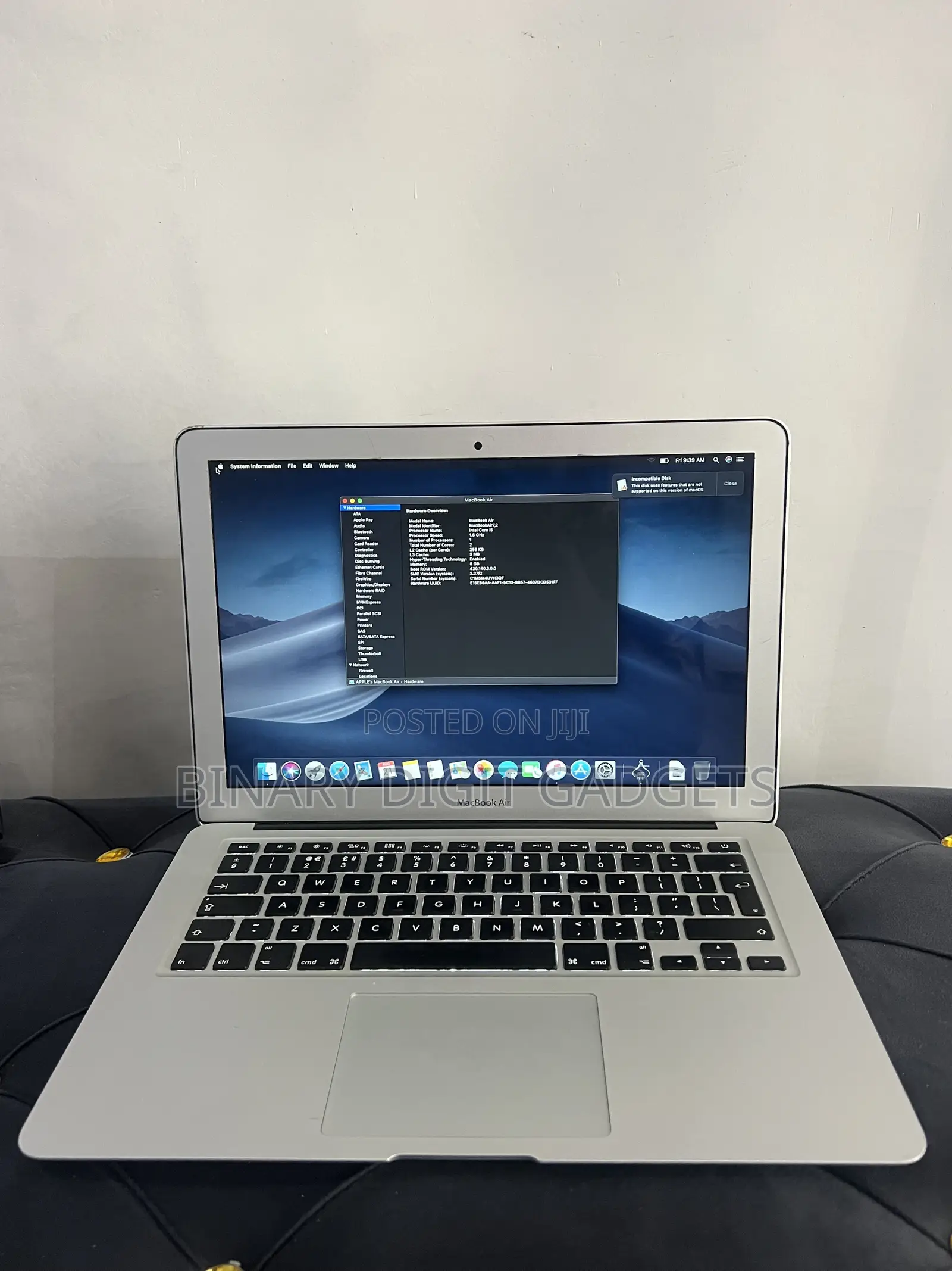 Laptop Apple MacBook 2015 8GB Intel Core i5 SSD 256GB