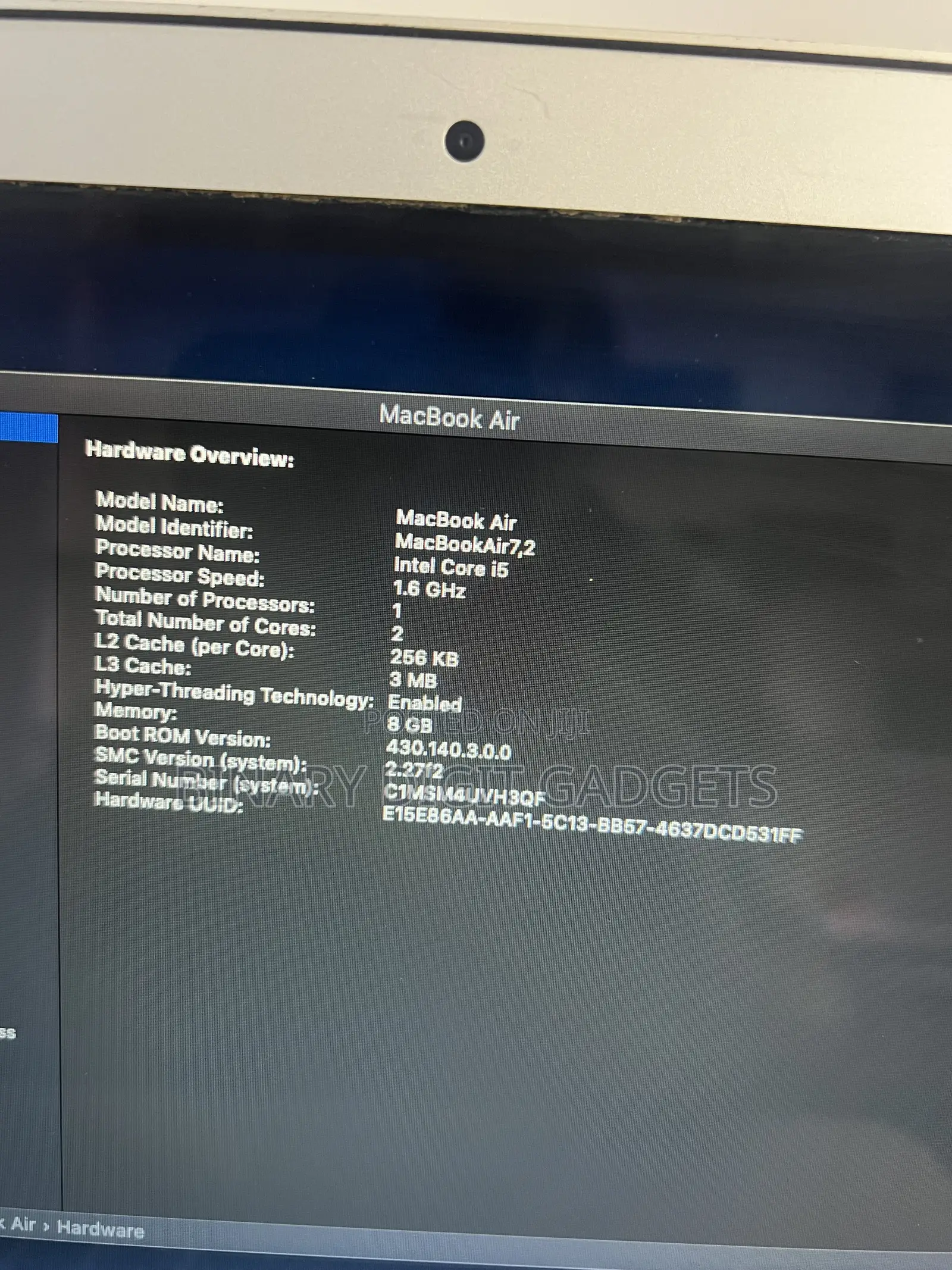 Laptop Apple MacBook 2015 8GB Intel Core i5 SSD 256GB