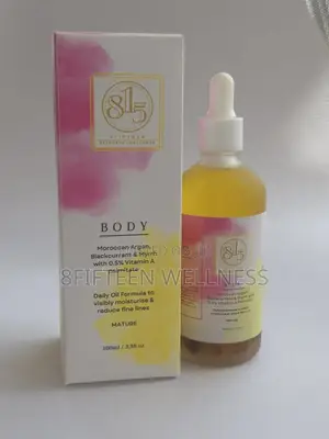 8fifteen Toxic Free Body Oil Blend for Mature Skin