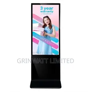 55′′ LCD Digital Advertising Floor Standing Kiosk