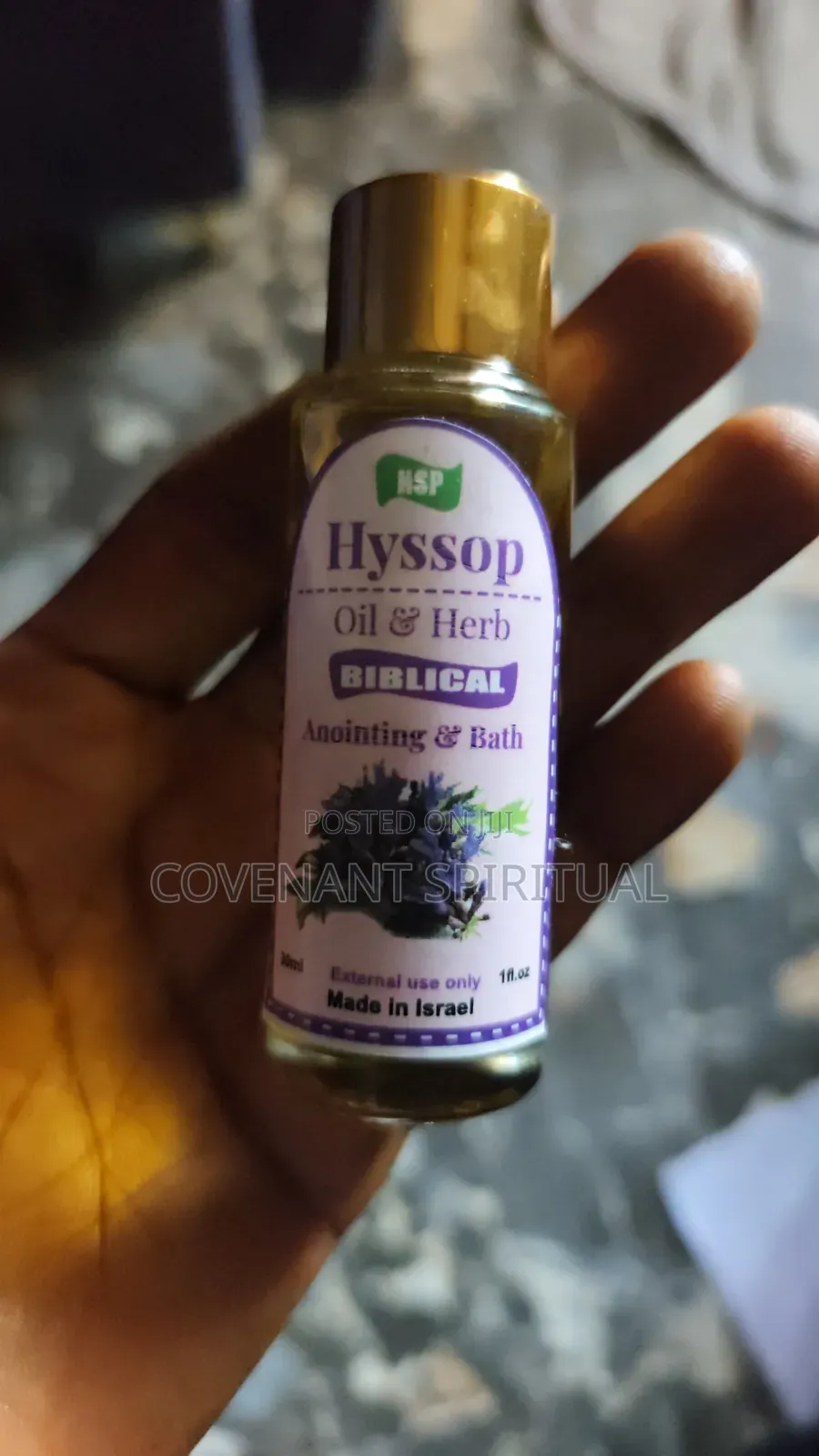 Hyssop Oil