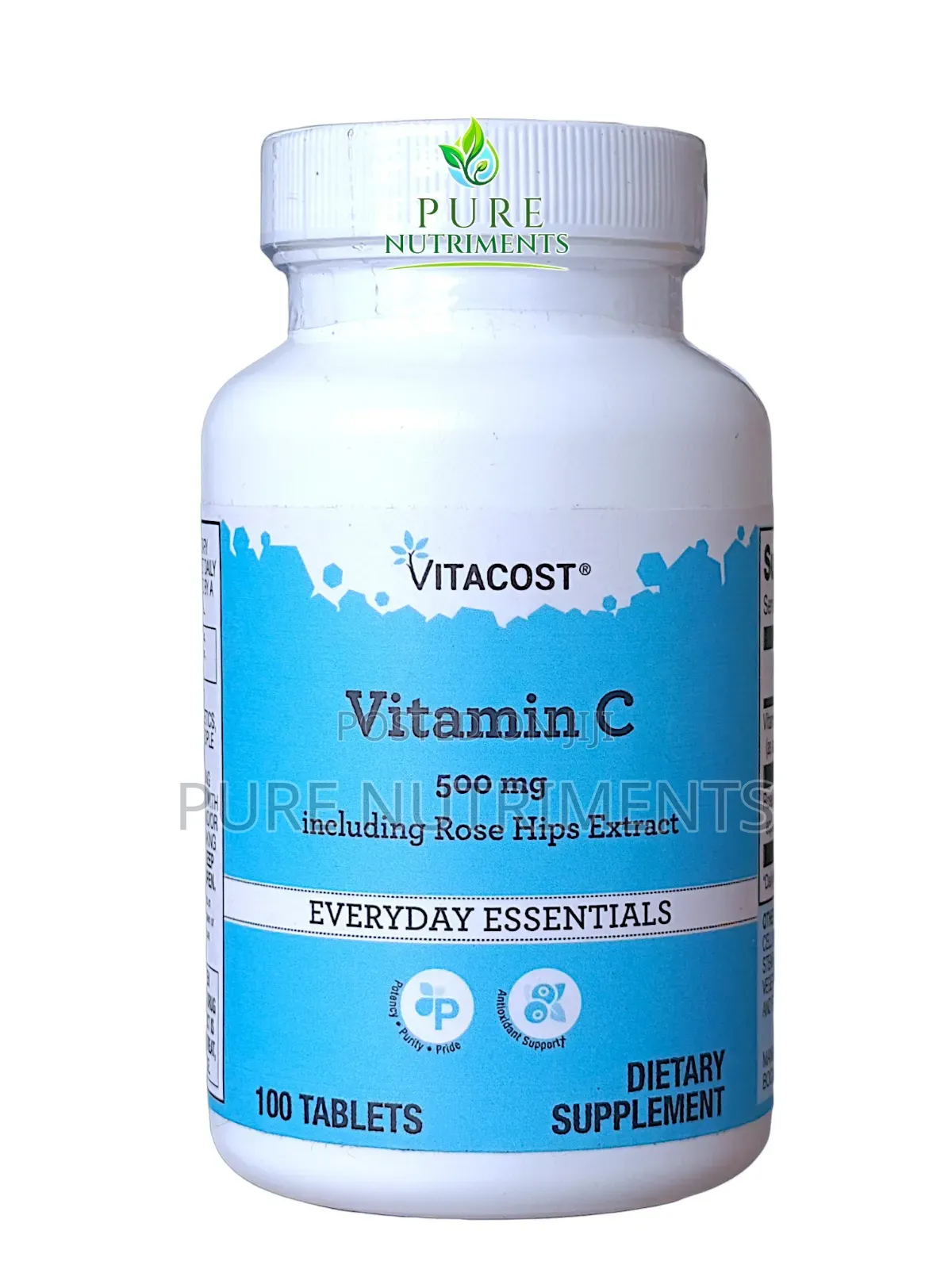 Vitacost Vitamin C 500mg With Rose Hips Extract_100 Tablets_ Immunity