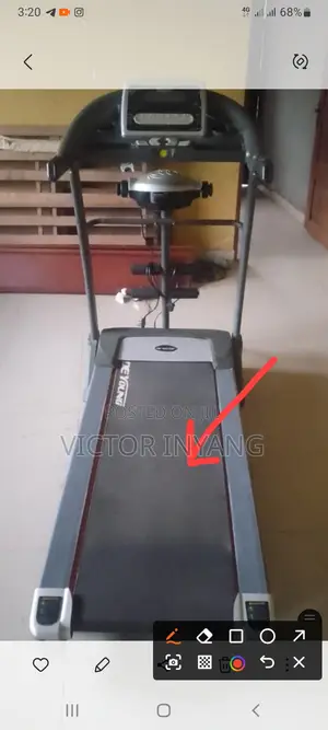 Treadmill With Issue on Running Belt, in a Good Condition.