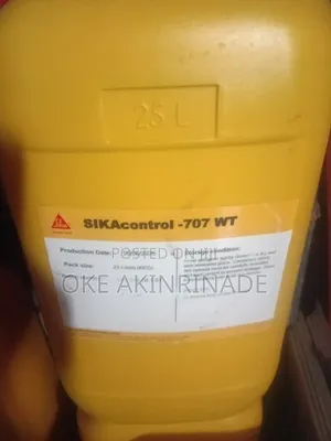 SIKA Control 707WT Waterproofing Admixture for Concrete and Plaster