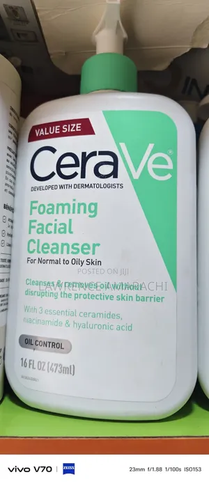 Cerave Foaming Facial Cleanser