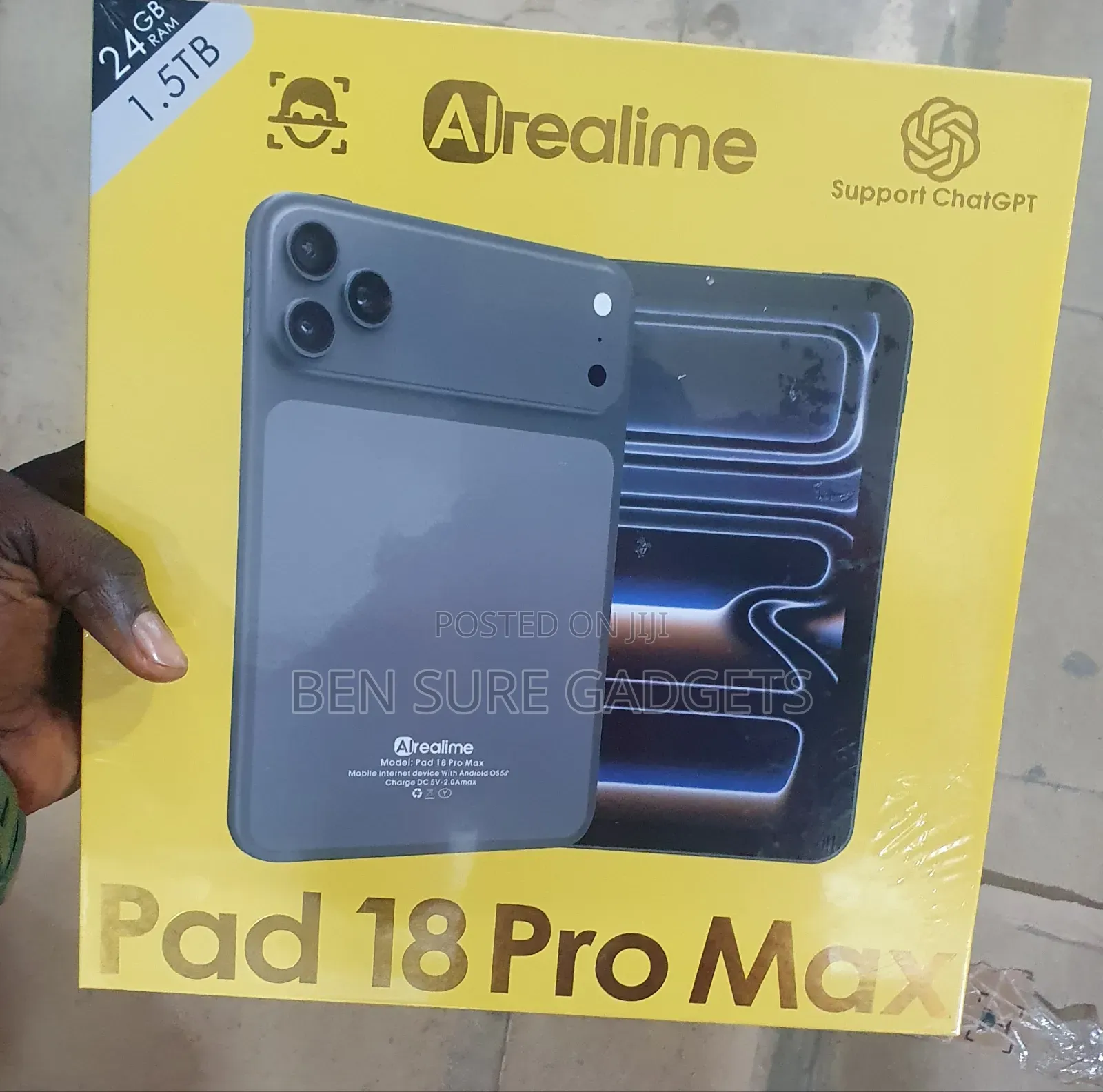 New Realime Pad 55 Ultra Max 1 TB Gray