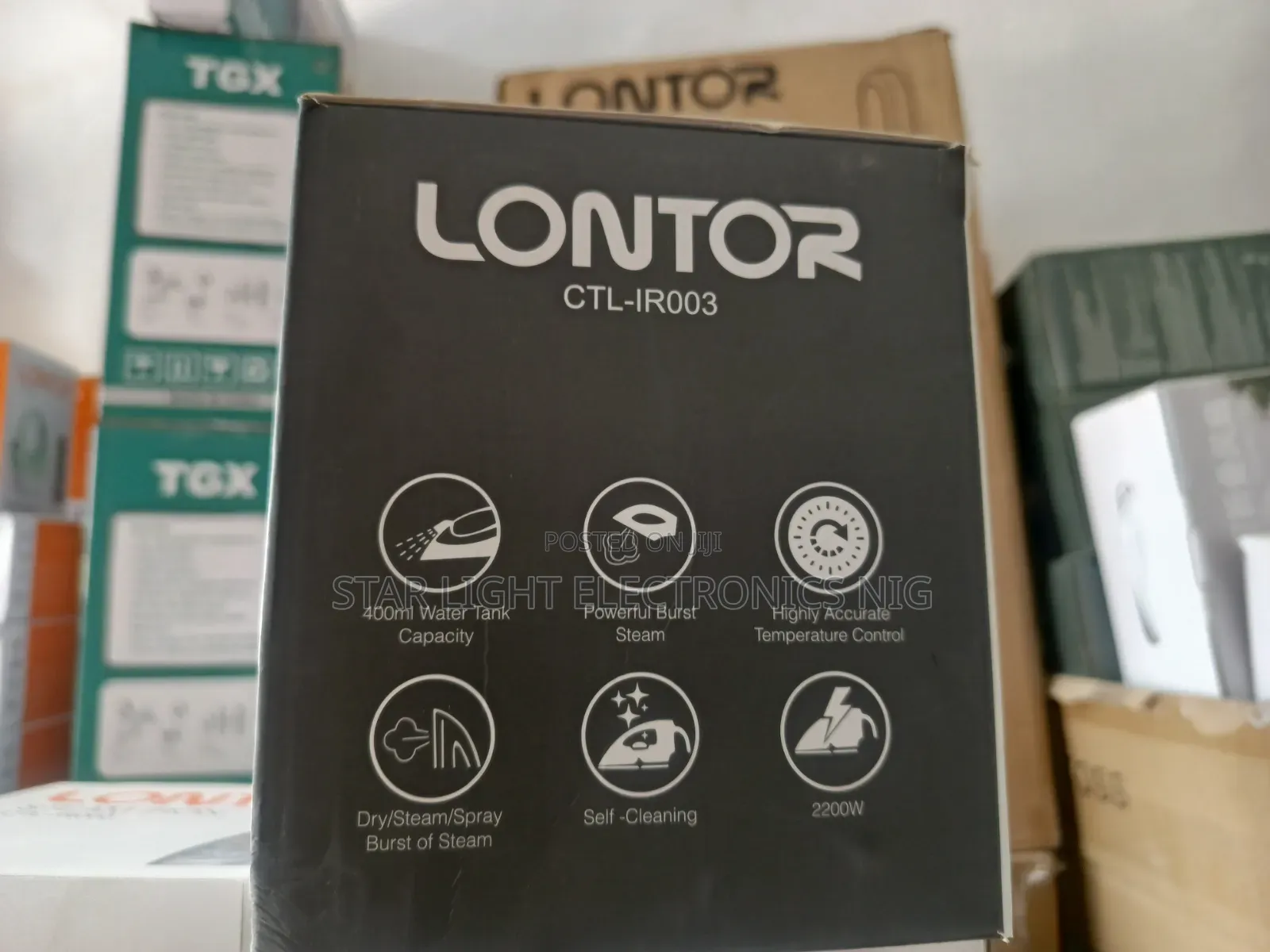 Steam Iron Lontor