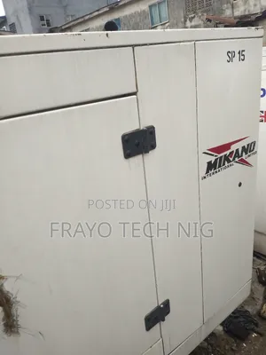 15kva Mikano Generator Super Silent First Body No Spanner