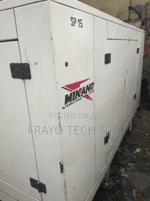15kva Mikano Generator Super Silent First Body No Spanner