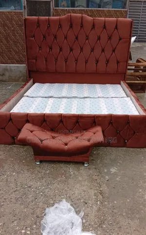 Quality 6by6 Fabric Bedframe