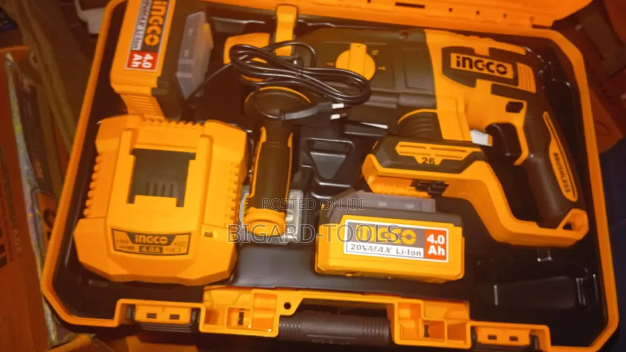 Rotary Hammer Cordless Drill(Ingco, 20v)