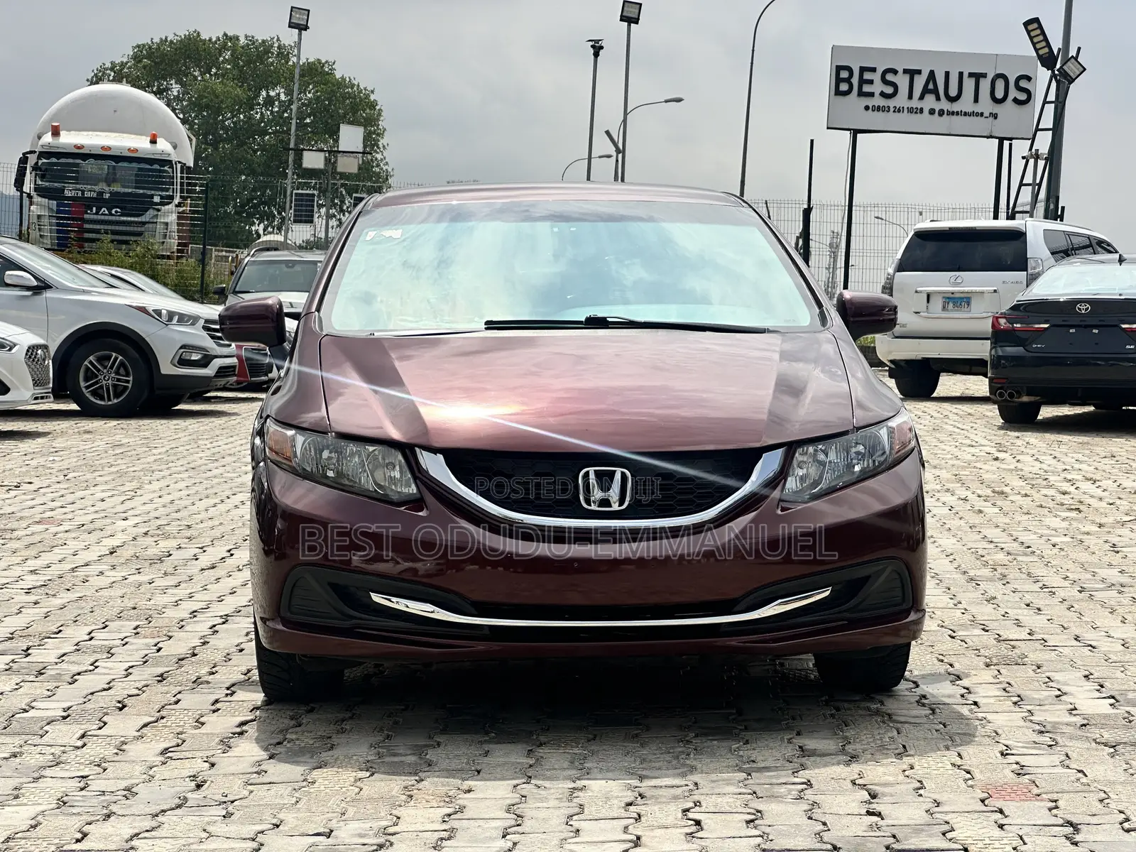 Honda Civic 2014 Red