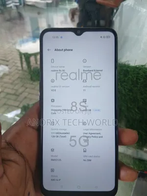 Realme 8 5G 128 GB Graphite
