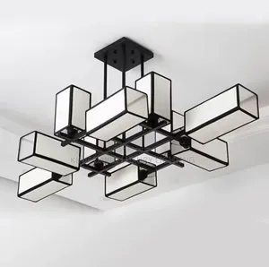 Modern Geometric Chandelier