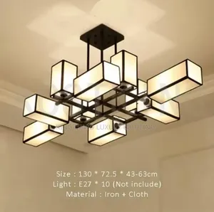 Modern Geometric Chandelier
