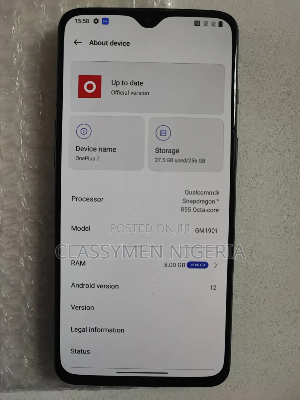 OnePlus 7 256 GB Gray