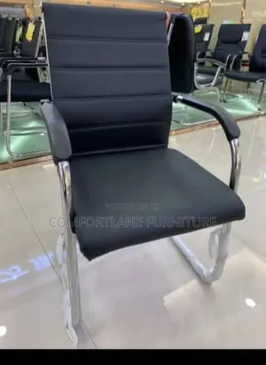 Office Leather Visitor's Chair