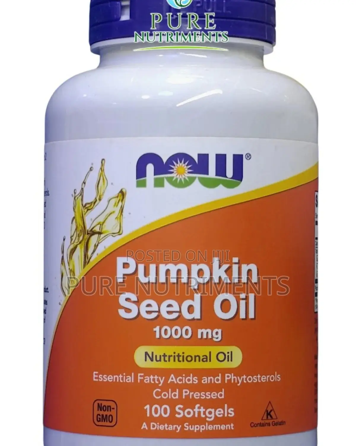 NOW Pumpkin Seed Oil 1000mg