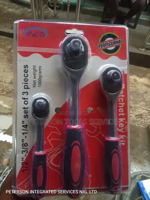 Ratchet Handle Set 1/2" 3/8" 1/4"