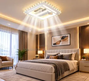Creative Led Leafless Fan Lights 2026 New Living Room Bedroom Dining