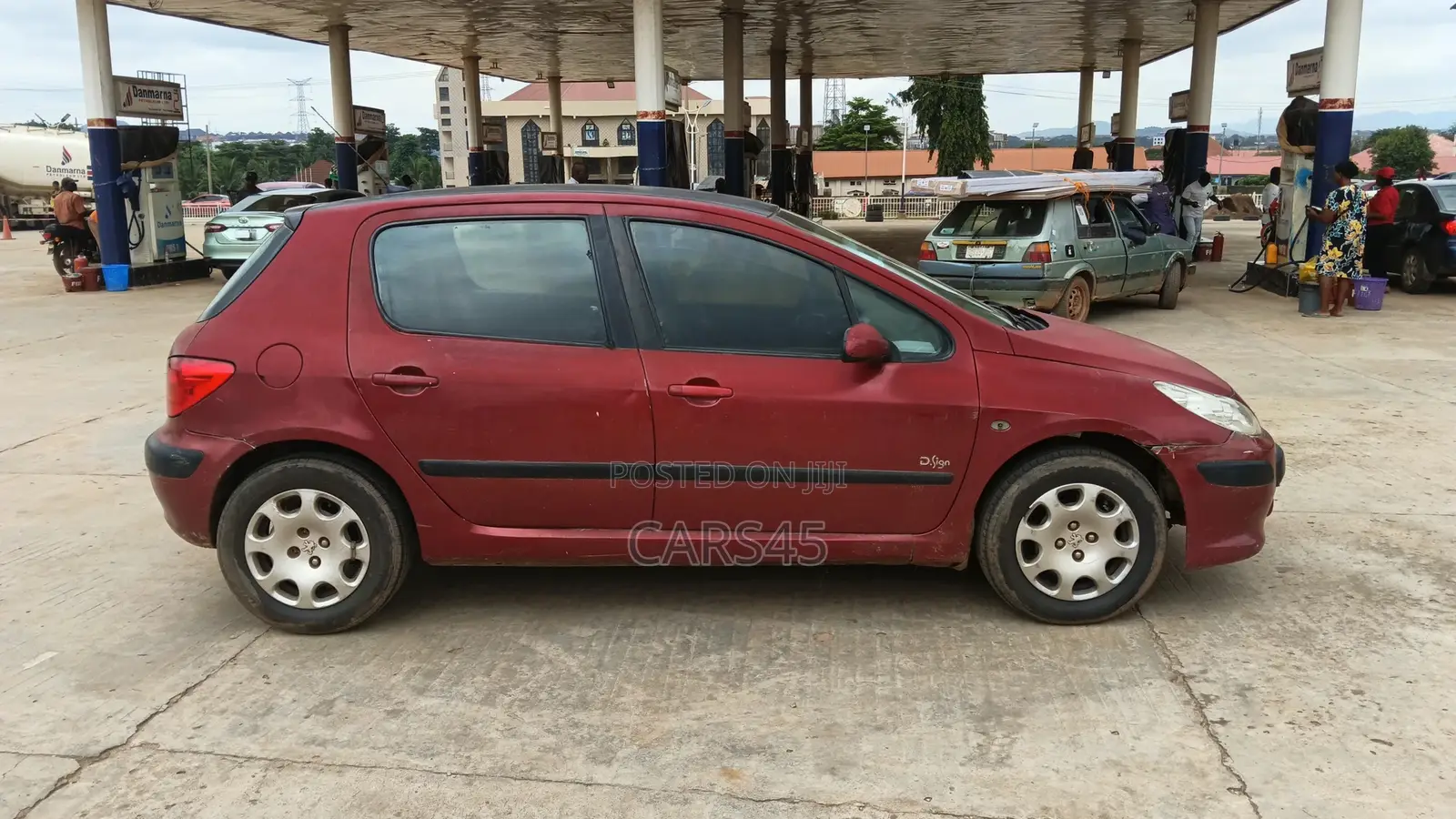 Peugeot 307 2008 Red