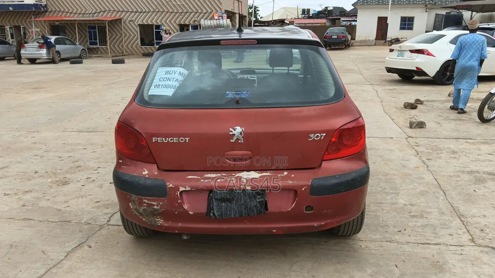 Peugeot 307 2008 Red