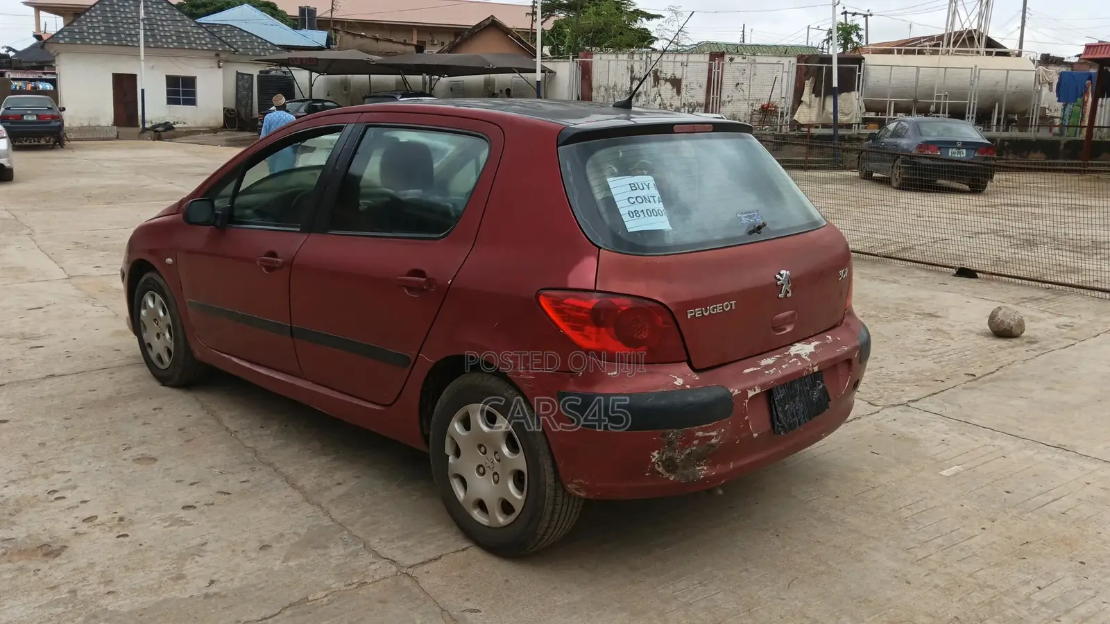 Peugeot 307 2008 Red