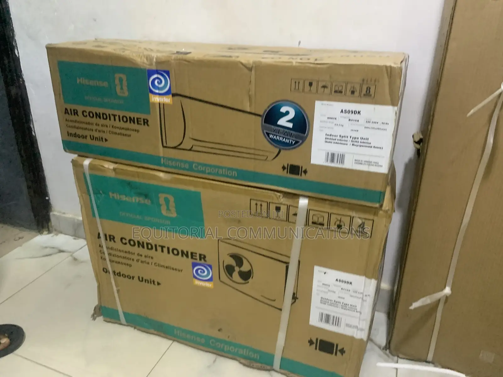 Hisense AS09DK 1HP Quiet Cooling Inverter Split AC