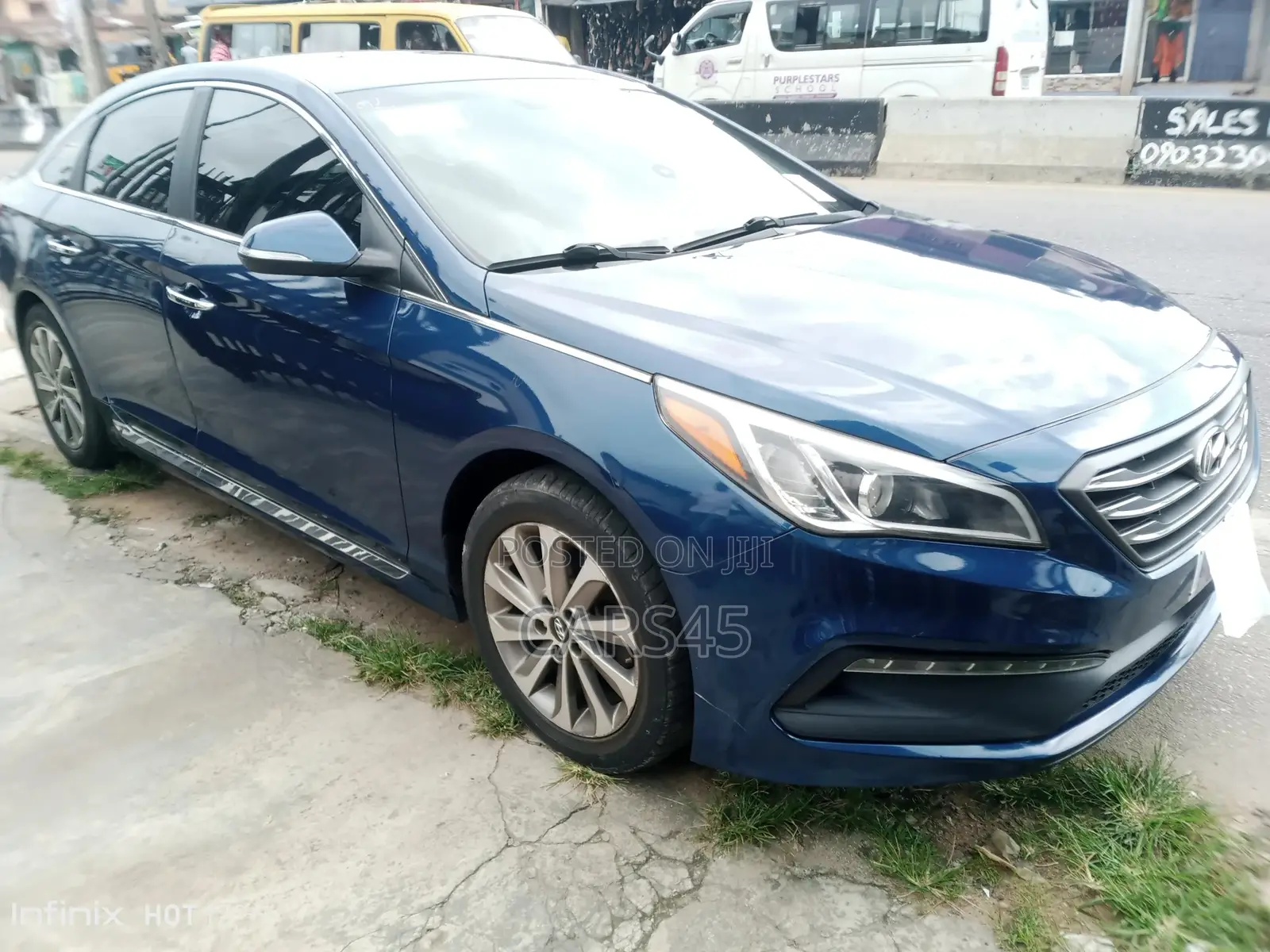 Hyundai Sonata 2015 Blue
