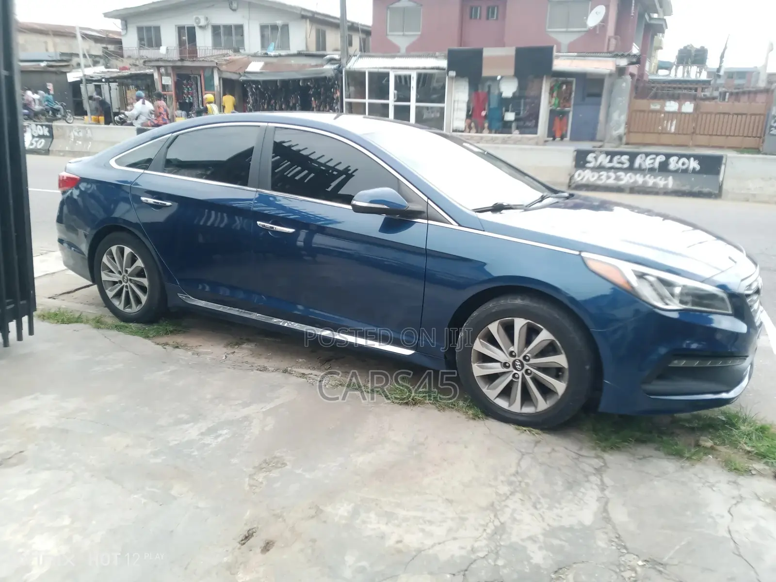 Hyundai Sonata 2015 Blue