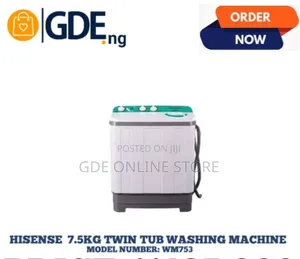 Hisense 7.5kg Twin Tub Washing Machine