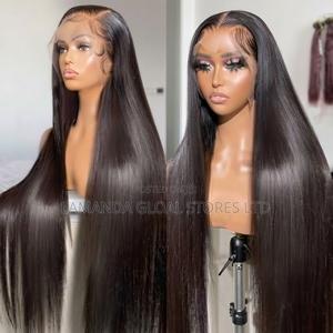 Long Bone Straight HD Transparent Lace Front Hair Wig