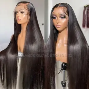 Long Bone Straight HD Transparent Lace Front Hair Wig