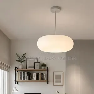Minimalist Oval Pendant Light