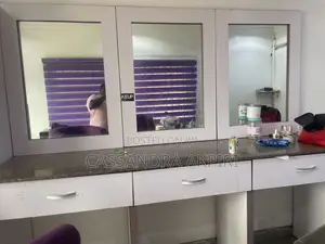 Make Up Station and Display Shelves