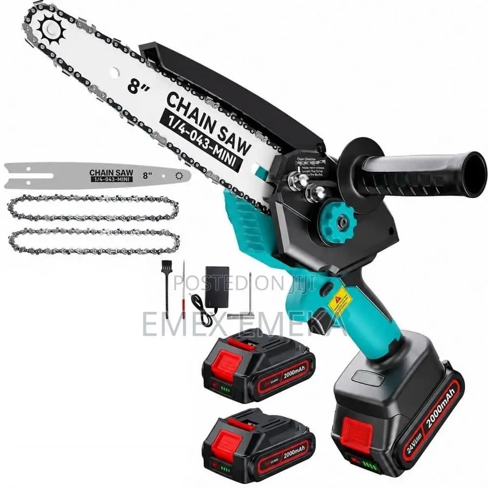 Battery Chain Saw Machine