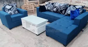L Shape Parlour Sofa and Centre Table
