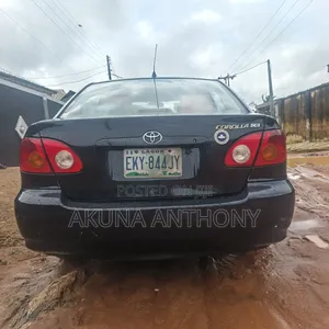 Toyota Corolla 2004 Black