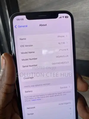 Apple iPhone X 256 GB White