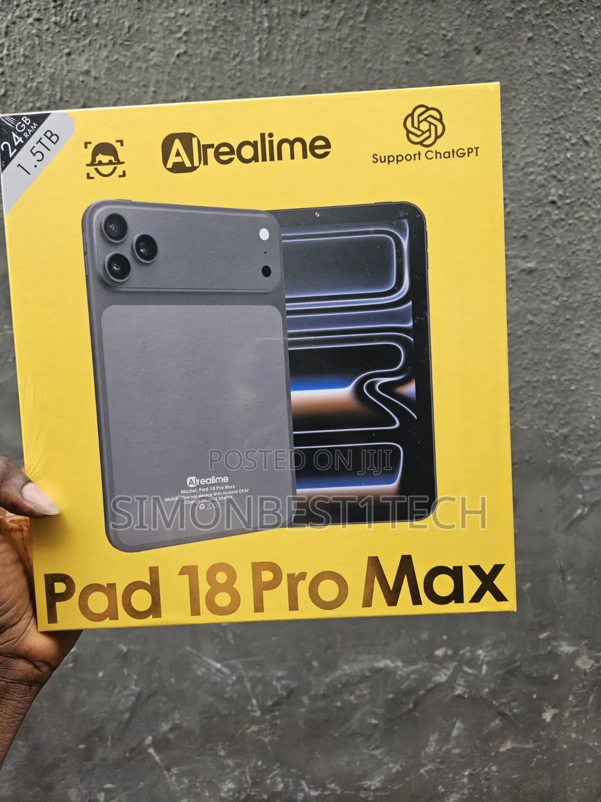 New Realime Pad 55 Ultra Max 1 TB Gray