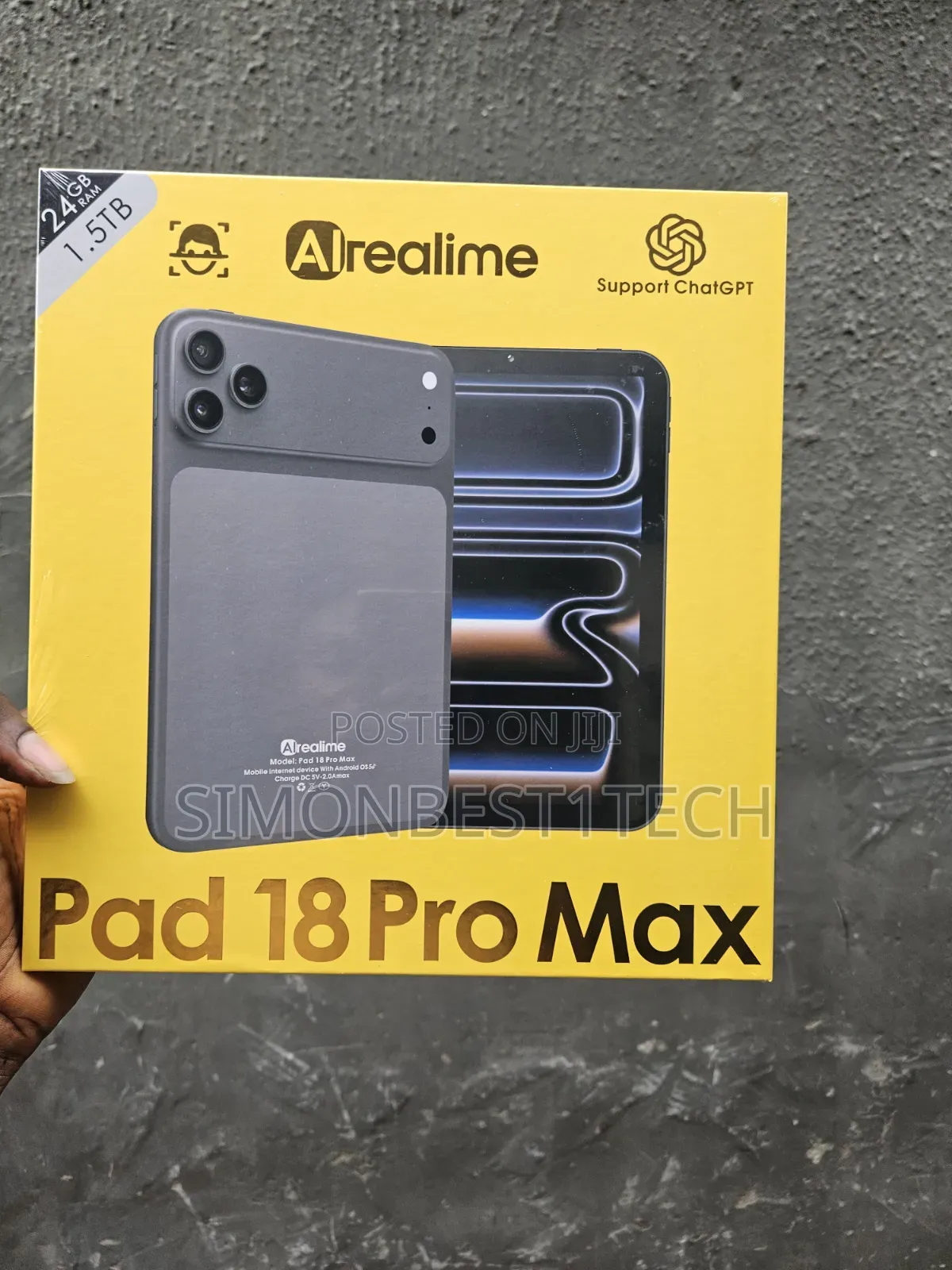 New Realime Pad 55 Ultra Max 1 TB Gray