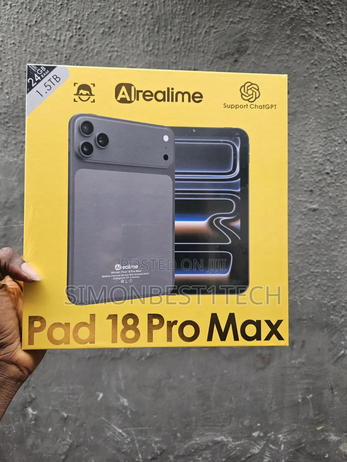 New Realime Pad 55 Ultra Max 1 TB Gray