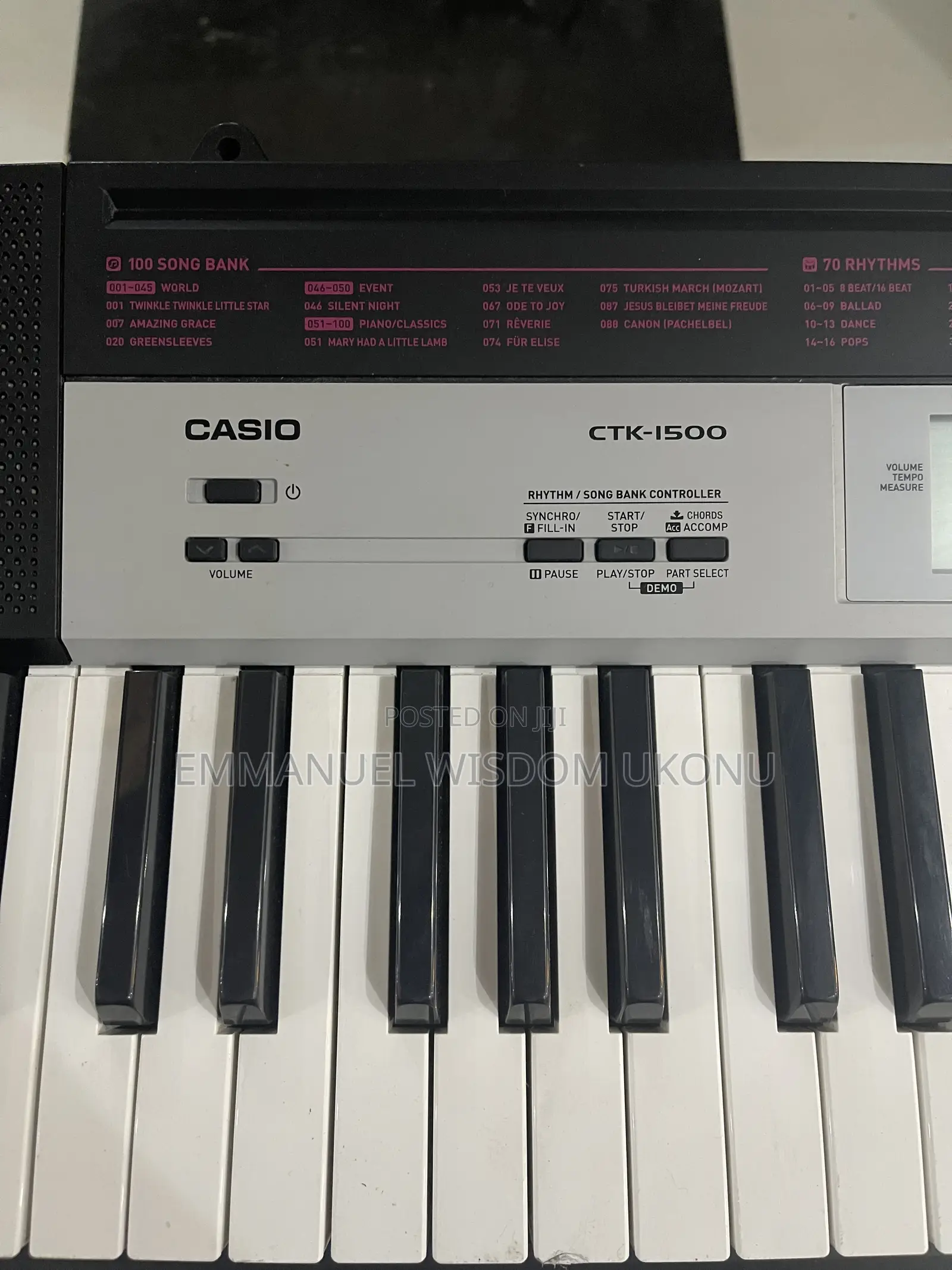 Casio CTK-1500 5 Octave Keyboard
