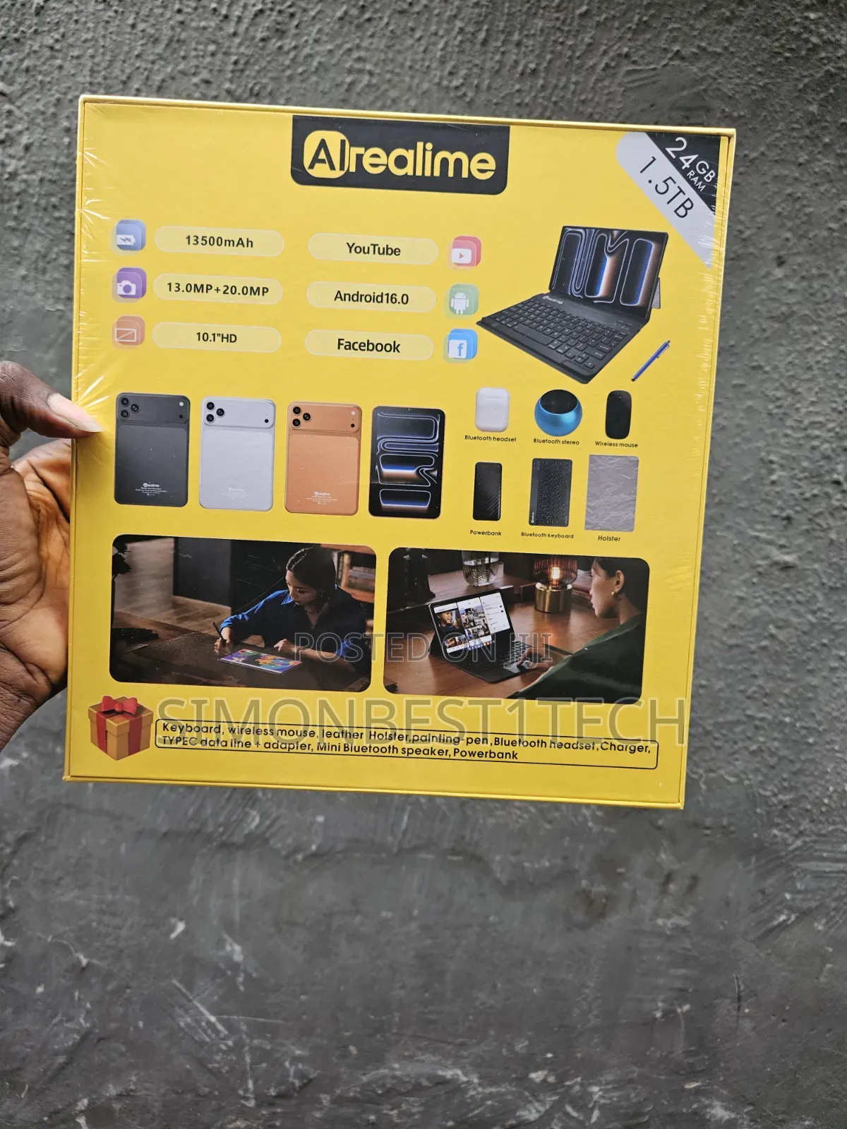 New Realime Pad 55 Ultra Max 1 TB Gray
