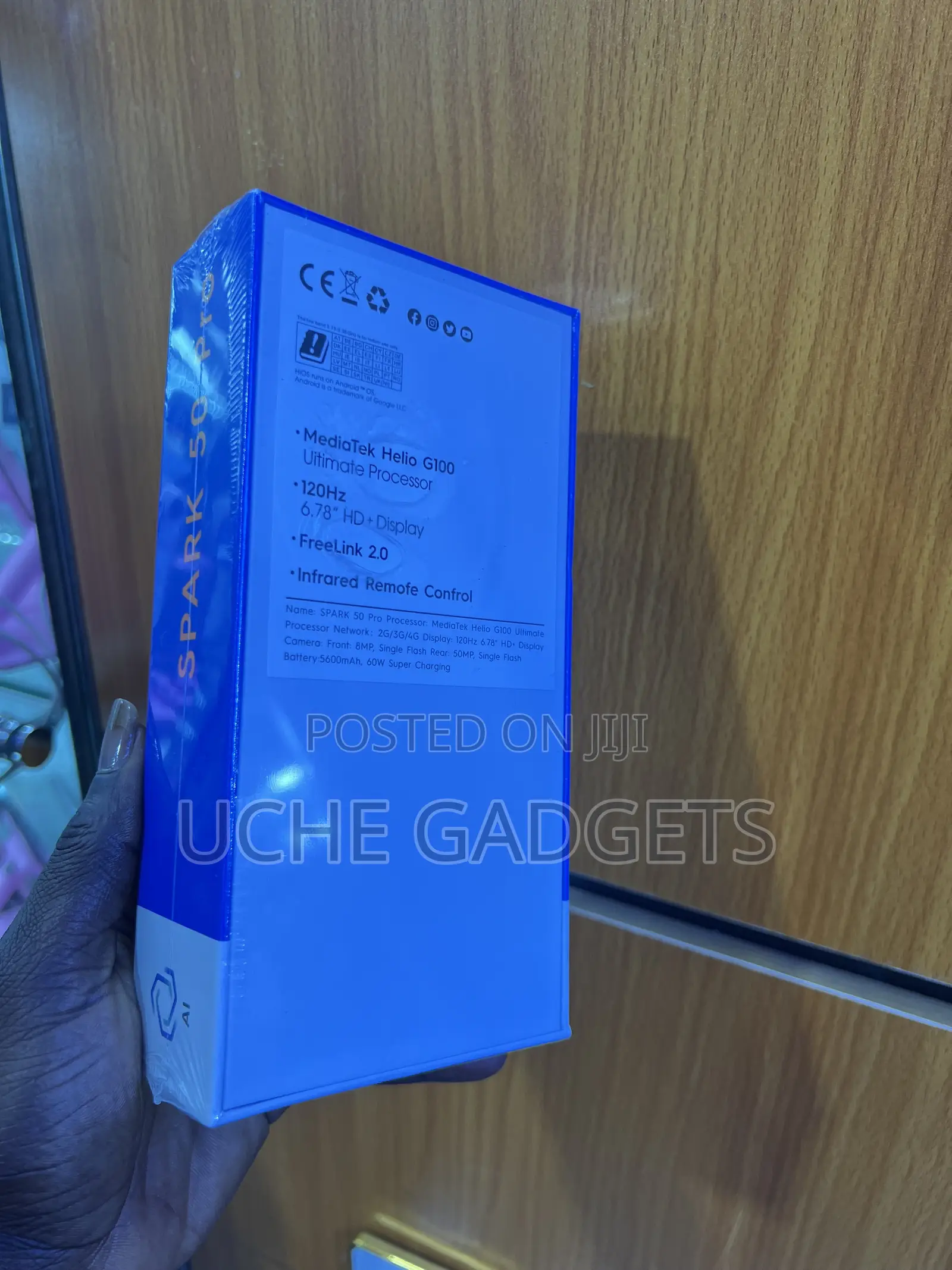 New Tecno Spark 50 128 GB Orange