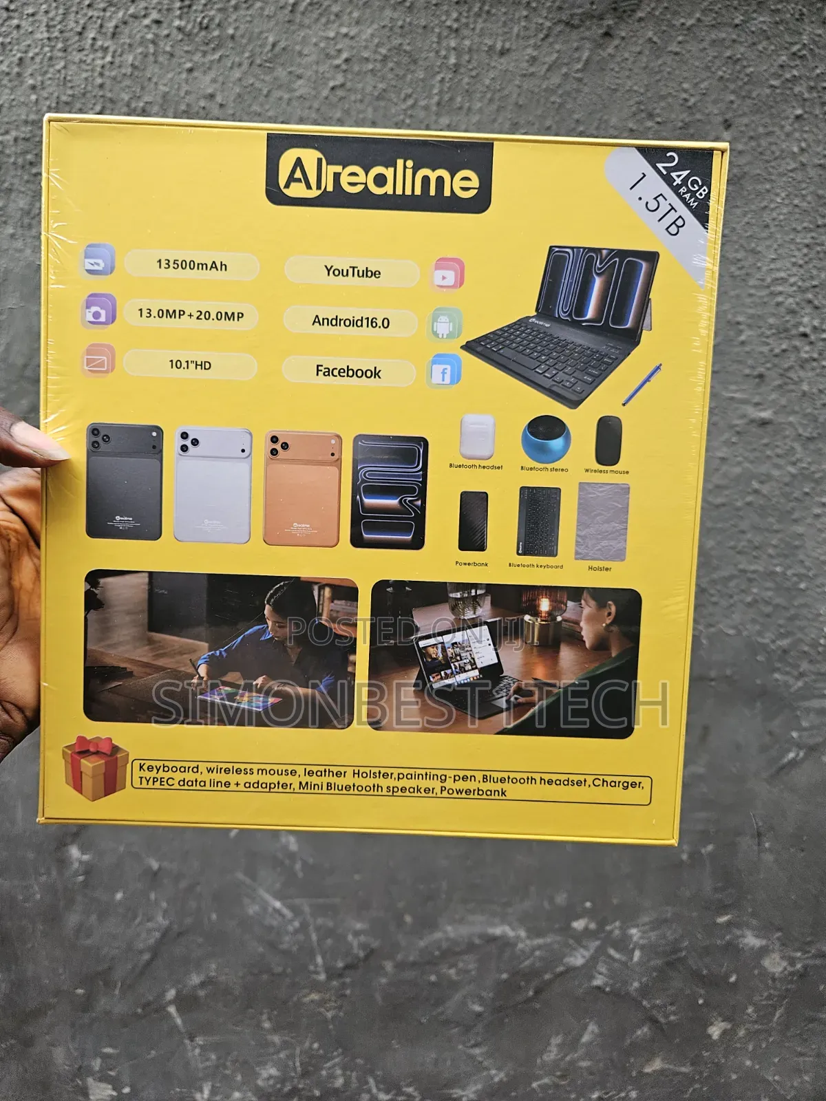 New Realime Pad 55 Ultra Max 1 TB Gray