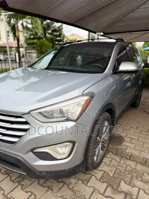 Hyundai Santa Fe Limited 4dr SUV AWD w/Saddle Interior (3.3L 6cyl 6A) Silver 