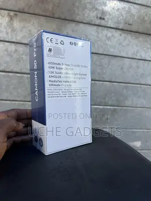 New Tecno Camon 50 Pro 256 GB Blue