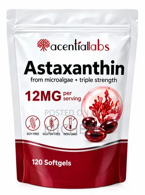 Astaxanthin 12mg 120 Softgels