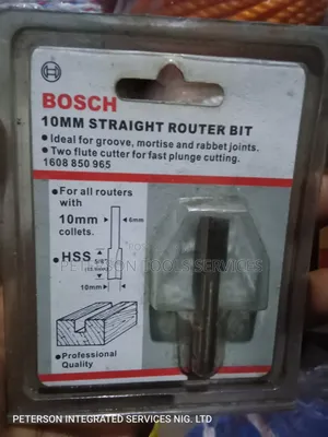 10mm Straight Router Bit
